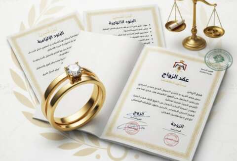 عقد زواج