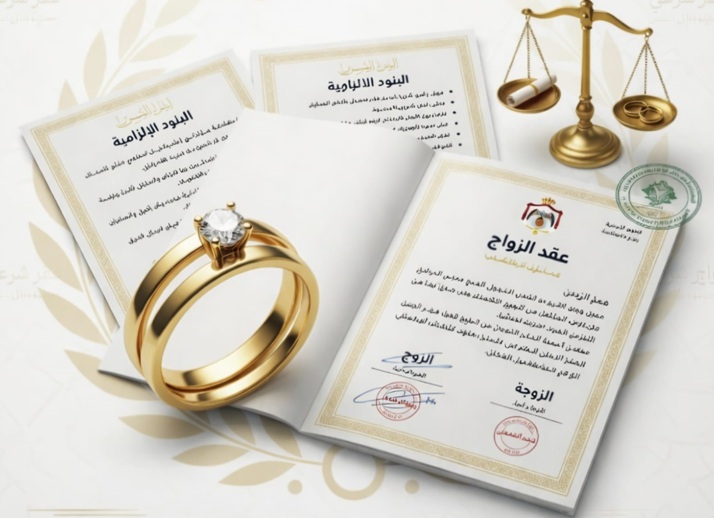 عقد زواج